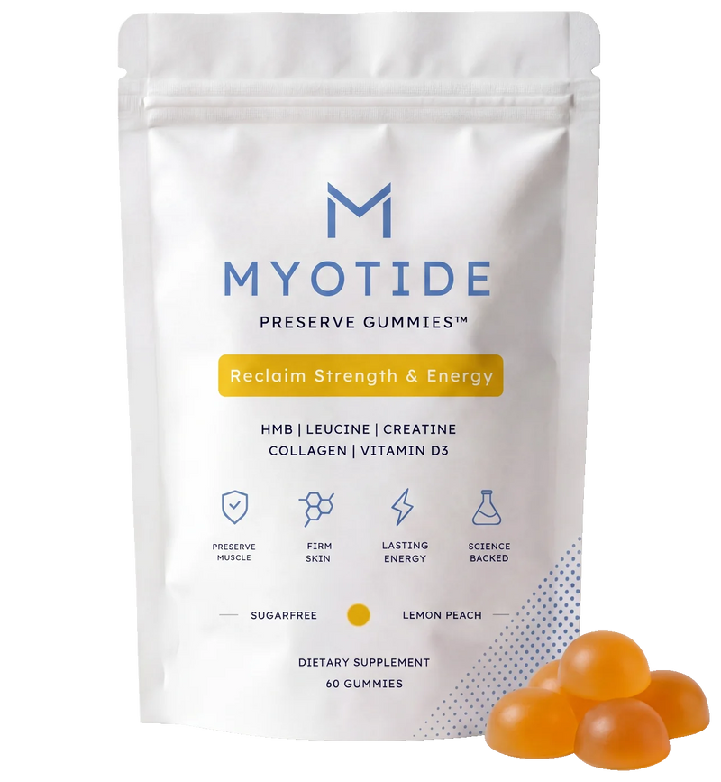 MYOTIDE Preserve Gummies pouch